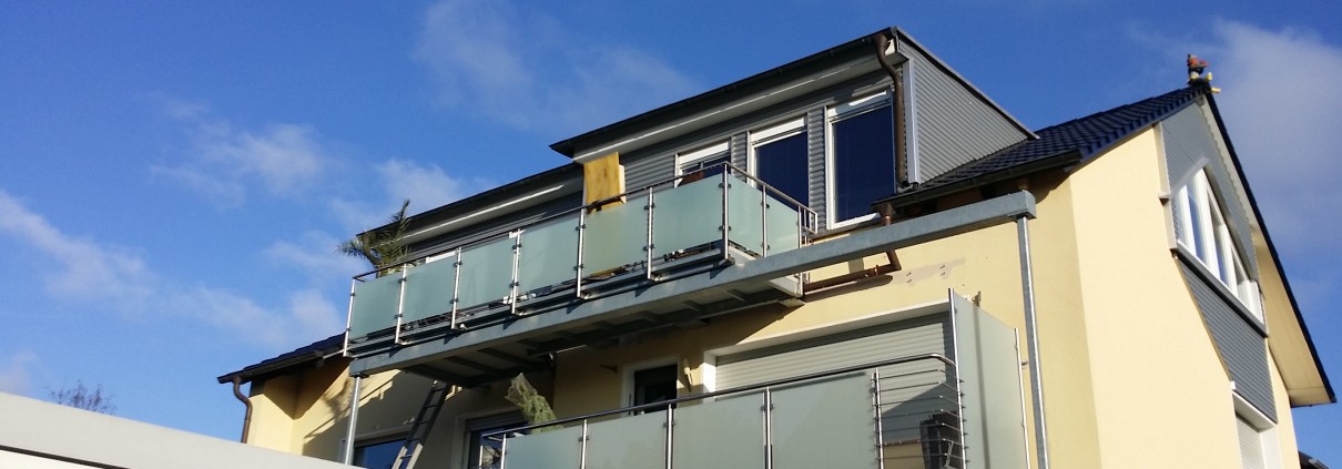 Es gibt viele Möglichkeiten für Glas am Haus